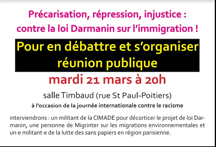Agenda de la semaine