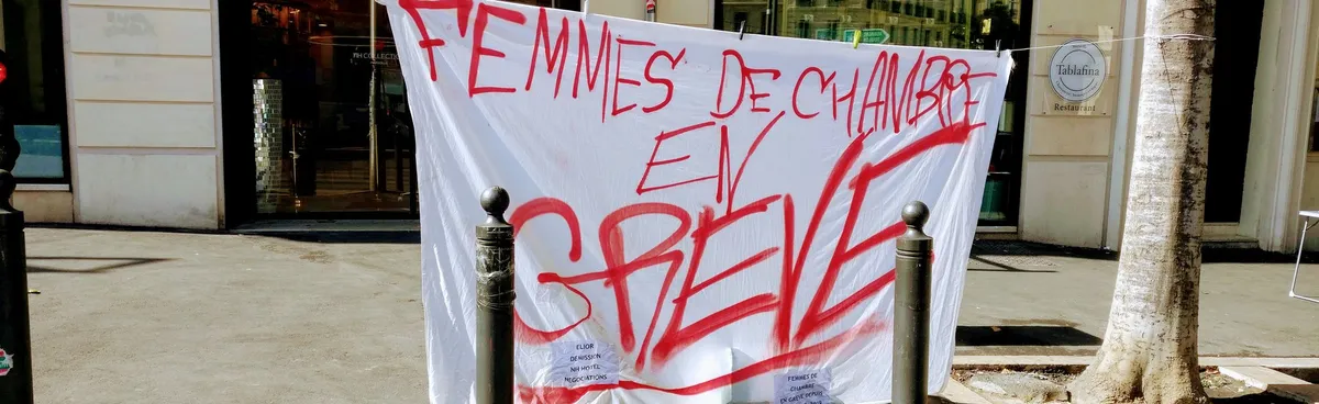 Plus de 5 mois de grève au NH Collection Marseille : continuons la solidarité active et financière !