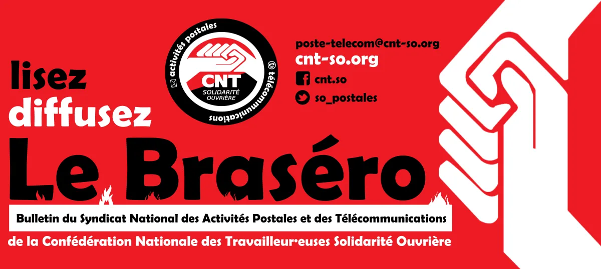 Bulletin de la CNT-SO des activités postales & télécommunications #2