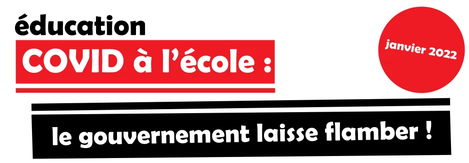COVID et rentrée scolaire  : communiqué de la CNT-SO Éducation & Recherche