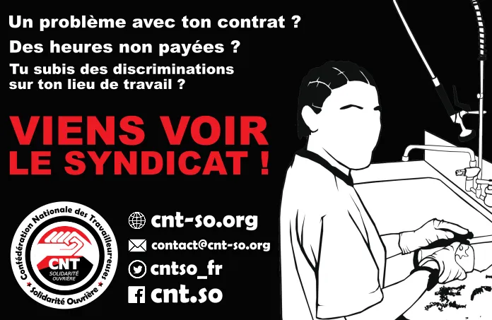 En 2023, on s’organise avec la CNT-SO !