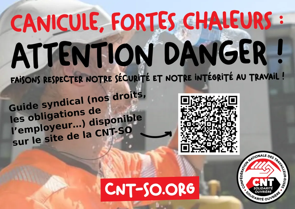 Canicule et travail : droits des salariés et obligations des employeurs en cas de forte chaleur