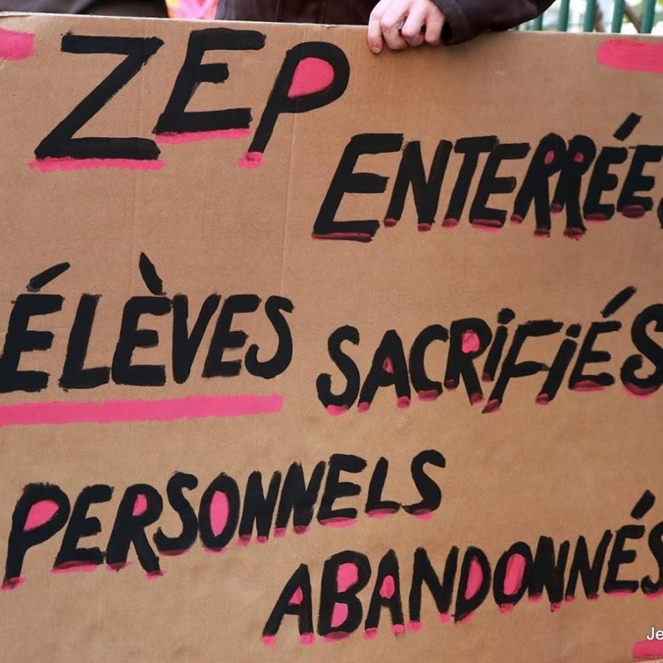 Sortie des Lycées du dispositif ZEP : tous et toutes en grève le jeudi 17 novembre !