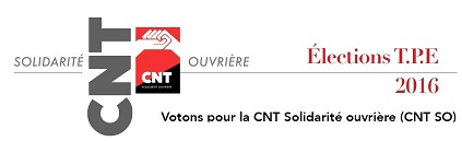 Élections T.P.E 2016 : Si personne ne travaille pour toi, que personne ne décide pour toi !