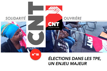 Bulletin de la CNT-Solidarité Ouvrière N°18 Nov 2016