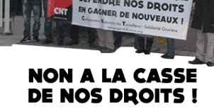 NON A LA CASSE DE NOS DROITS ! 12 SEPTEMBRE 2017 Public – privé : tous et toutes en grève et dans la rue !