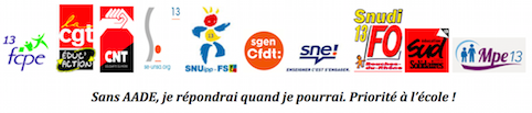 Suppression des postes d'Aide Administrative à la Direction d’École (AADE) : appel de l'intersyndicale 13