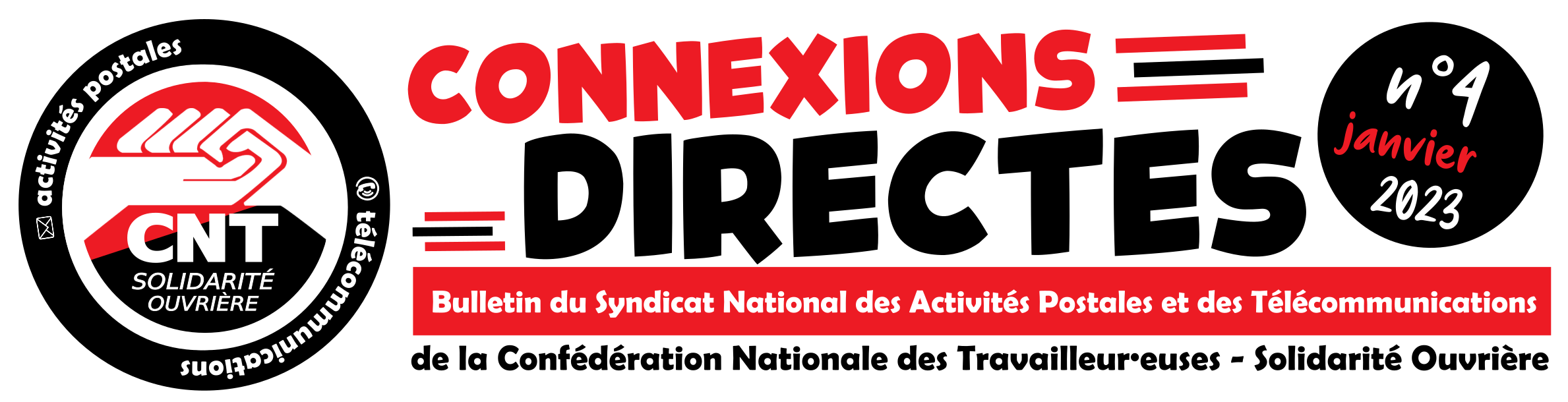 Connexions Directes n°4 - Bulletin du syndicat des Activités Postales et des Télécommunications