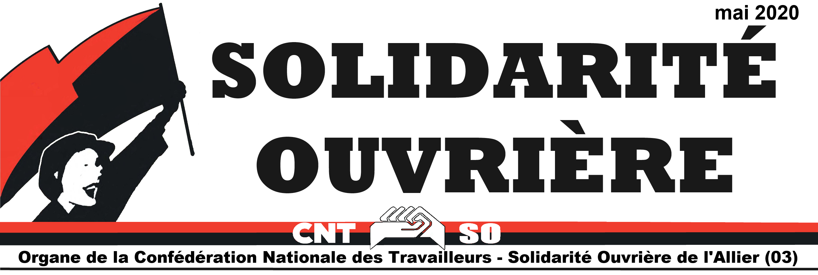 SOLIDARITÉ OUVRIÈRE Mai 2020