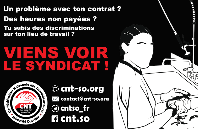 En 2023, on s’organise avec la CNT-SO !