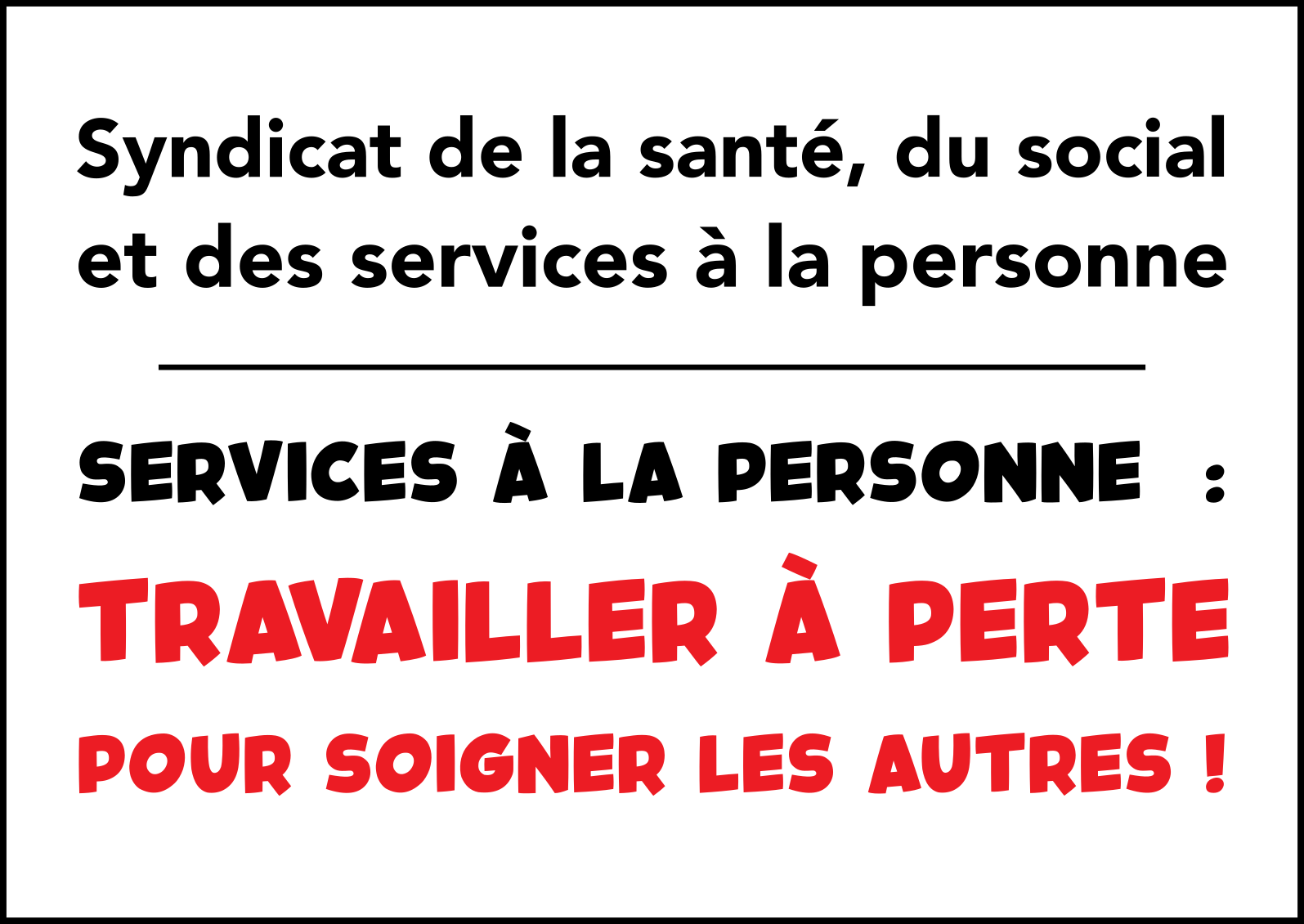 Services à la personne : travailler à perte pour soigner les autres !