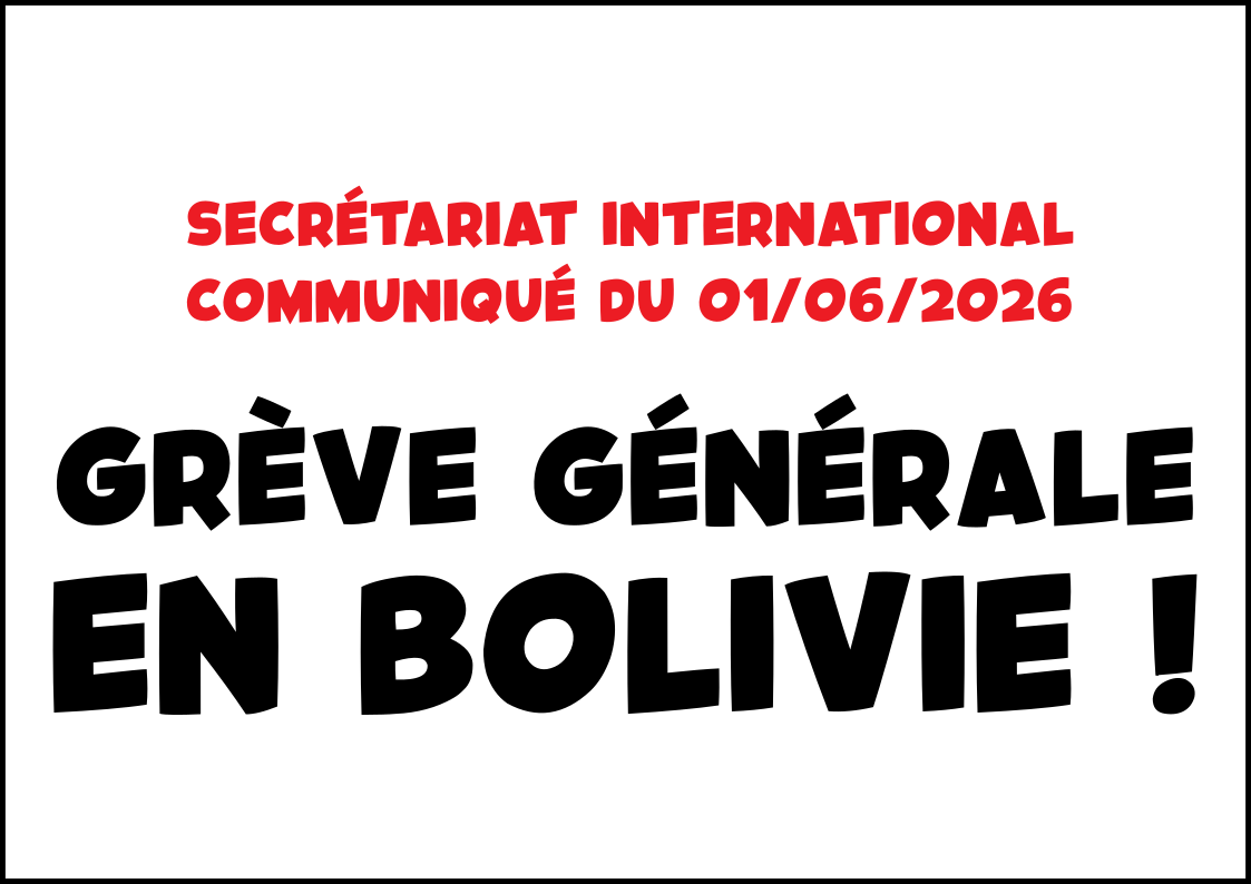 Grève générale en Bolivie !