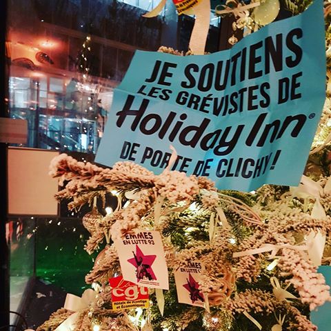 Noël des invisibles : Rassemblement de soutien aux Holiday Inn de Clichy / le 24 déc à 20h (Paris - Opéra)