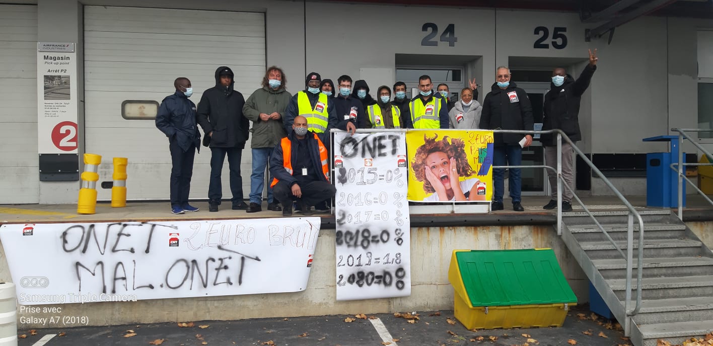 ONET condamné pour entrave au droit de grève sur le site SAFEN AEROLOG de Roissy
