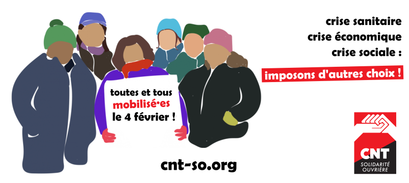 Tous et toutes dans la mobilisation interpro le 04 février !!