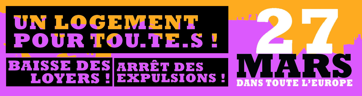 APPEL "27 MARS POUR LE LOGEMENT"