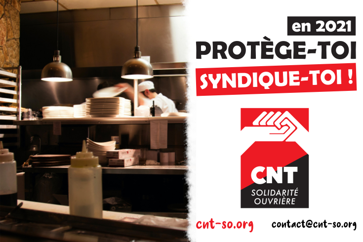 Restauration : protège-toi, syndique-toi !