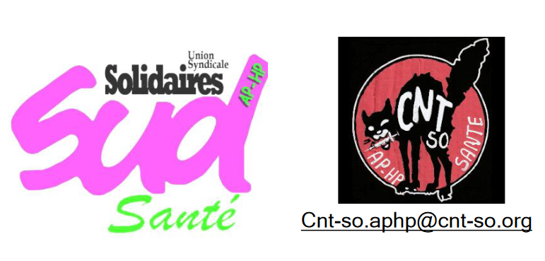 Santé : appel des sections SUD & CNT-SO de l'AP-HP à la grève le 05 octobre