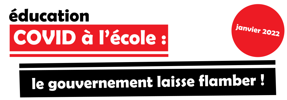 COVID et rentrée scolaire  : communiqué de la CNT-SO Éducation & Recherche