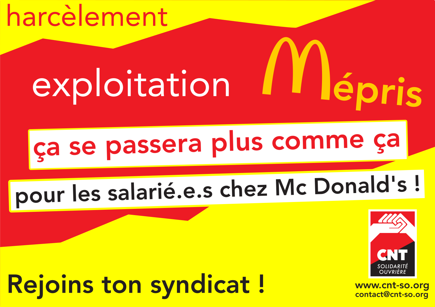 La cour de cassation valide la désignation d'une RSS dans une franchise MacDo de Marseille