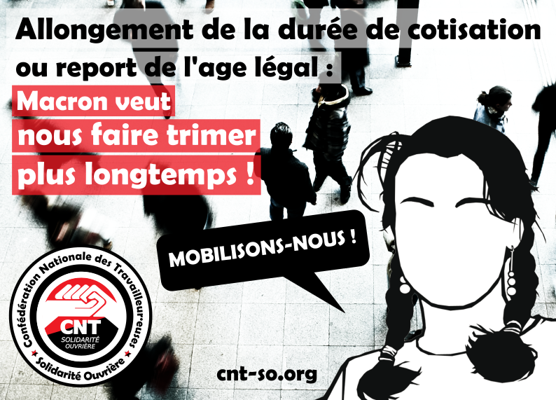Retraites Macron : c’est toujours NON !
