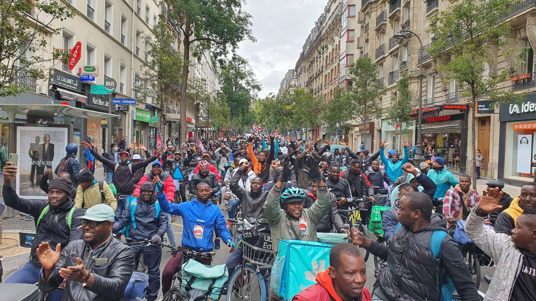 Livreurs UBERisés en colère : la mobilisation continue  !