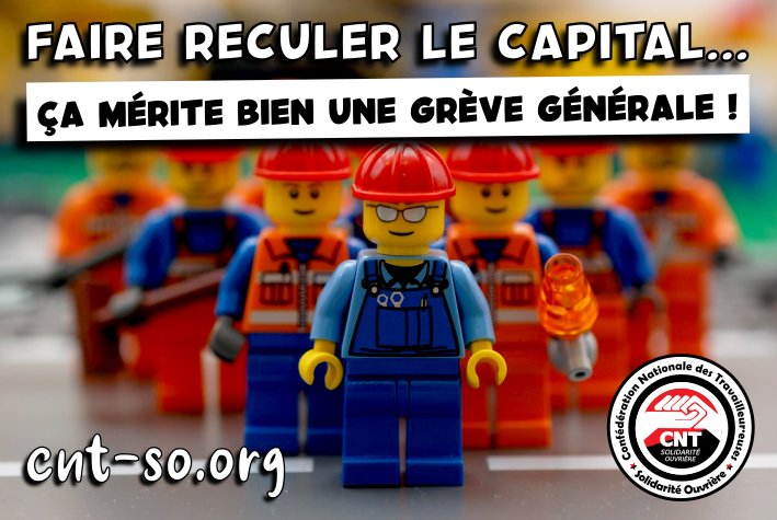 Le 18 octobre et après, un seul mot d'ordre : partage égalitaire des richesses et du travail !