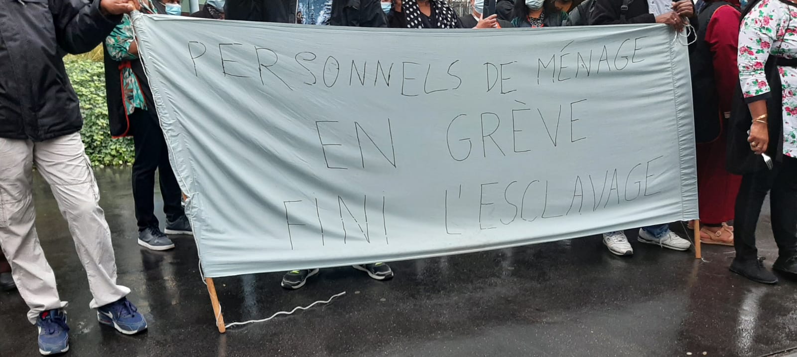 Accord de fin de conflit pour le personnel de nettoyage sous-traité par Arc-en-Ciel à Tolbiac (Université Paris I)