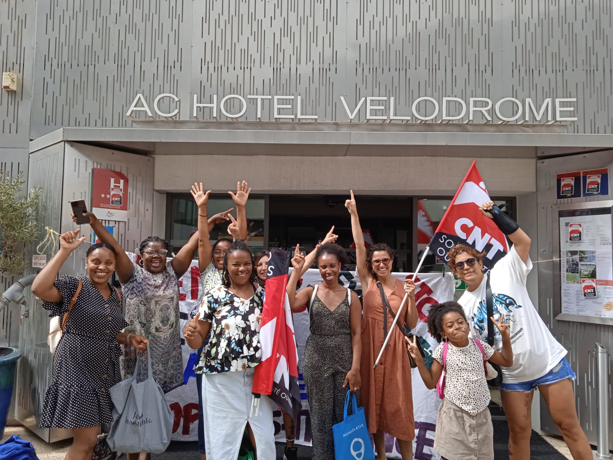 La grève a payé à l'AC Marriott Hotels Vélodrome Marseille !