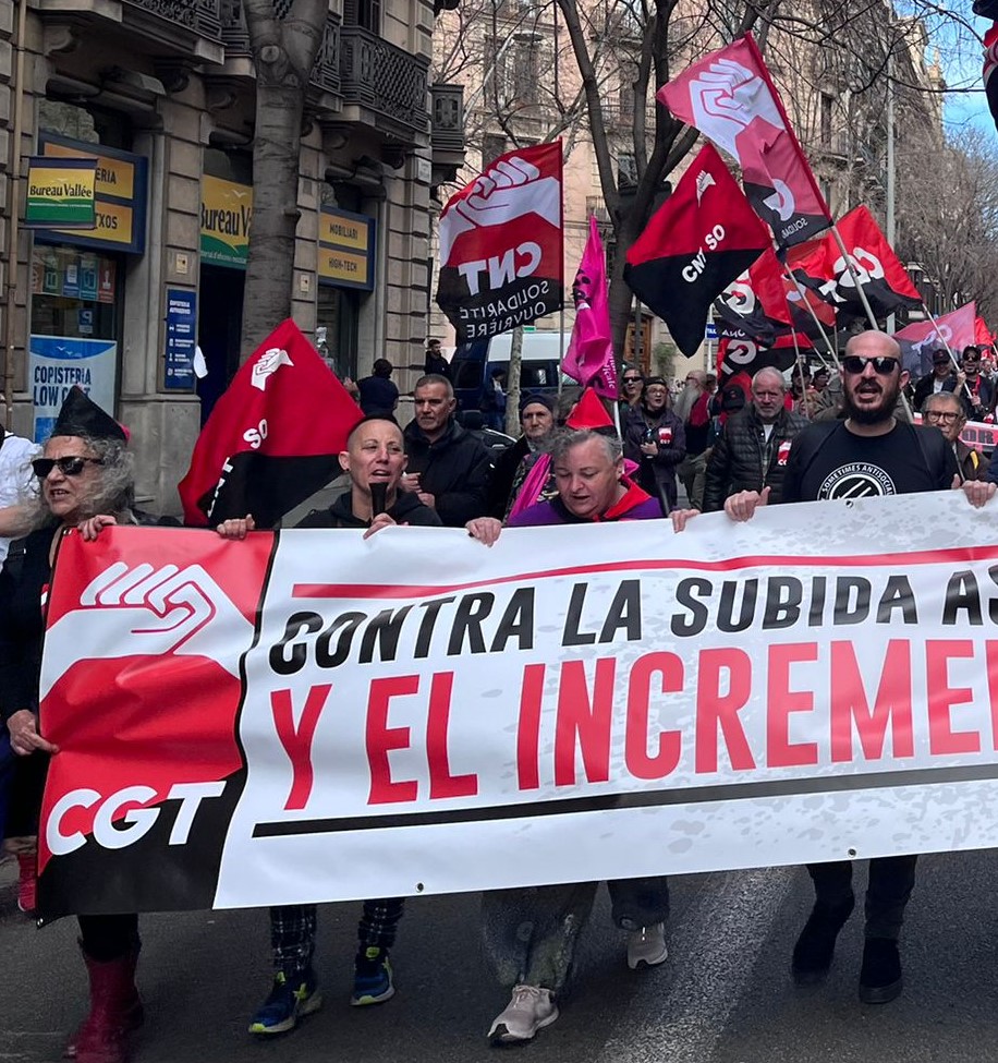 Solidaridad con Tiziri Kandi y Claude Levy, sindicalistas de CNT-SO de los Pirineos Orientales