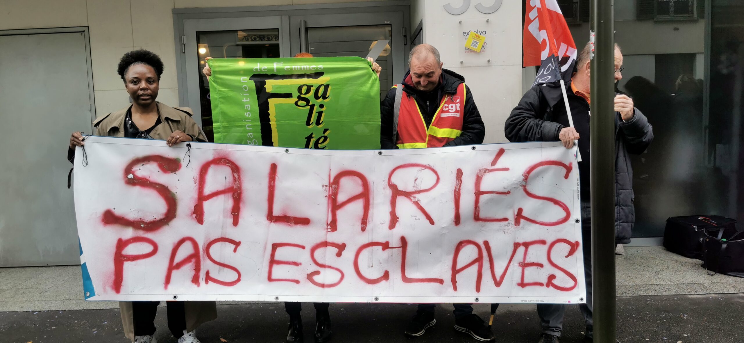 Soutien aux travailleur-euses d’ONELA en grève depuis le 1er février
