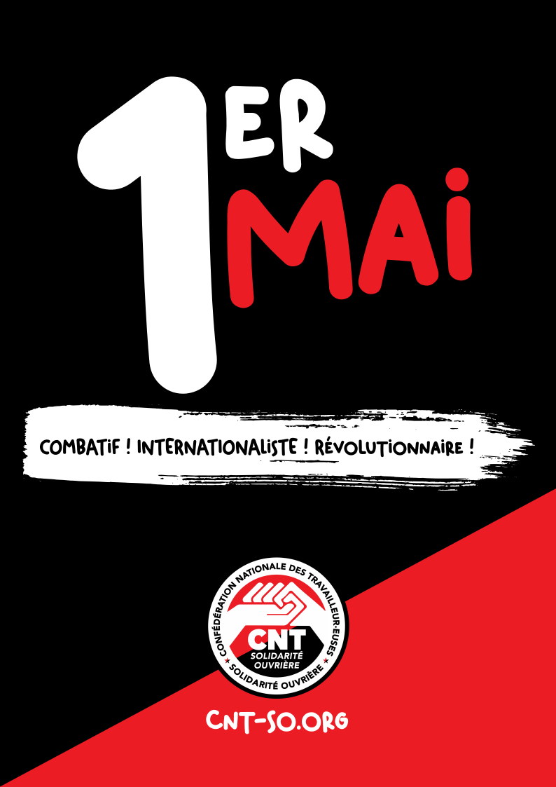 1er mai 2024, à Poitiers comme ailleurs, dans la rue!