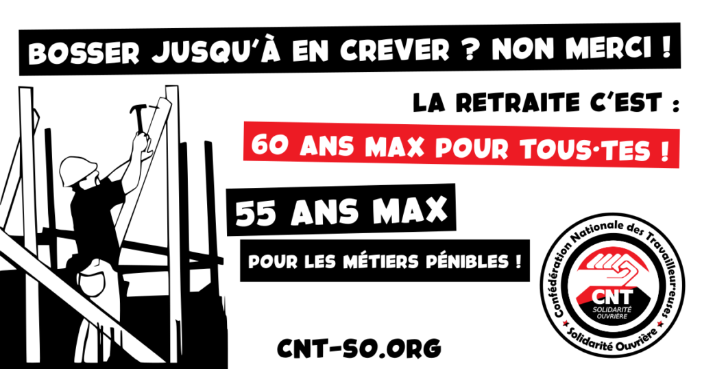 Retraites : un seul chemin la lutte !