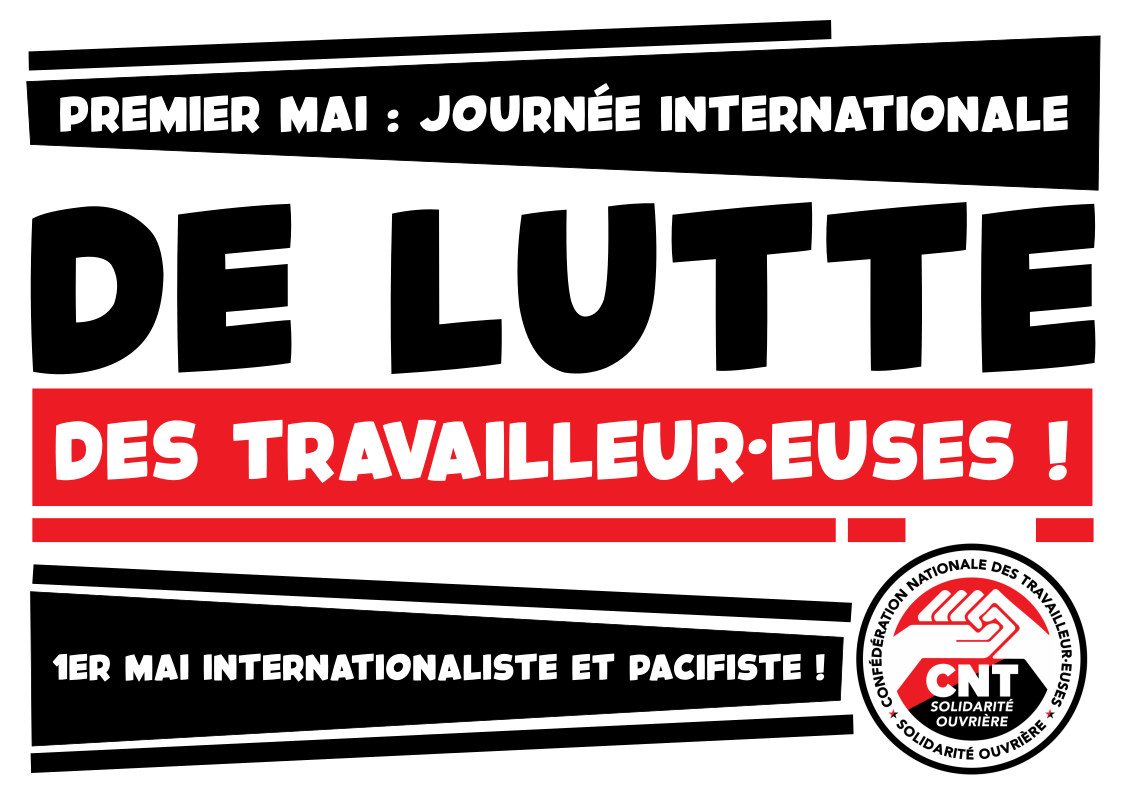 Tous et toutes dans la rue pour le 1er mai !