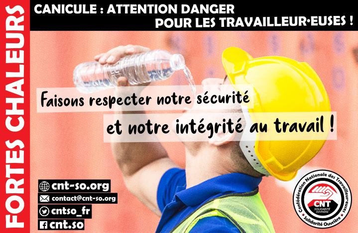 Le droit du travail n’est toujours pas « plus chaud que le climat » !