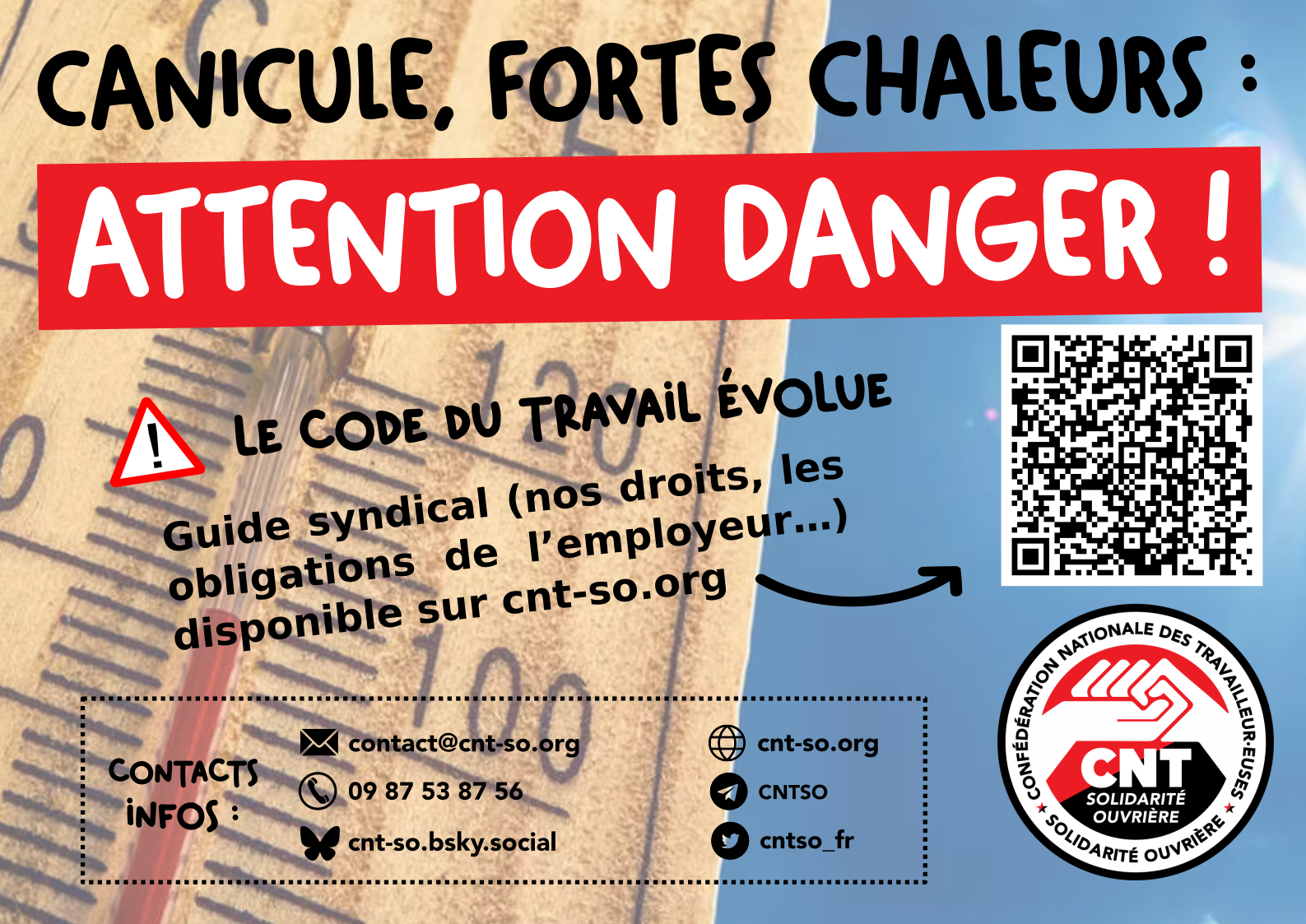 Canicule et travail : droits des salariés et obligations des employeurs en cas de forte chaleur