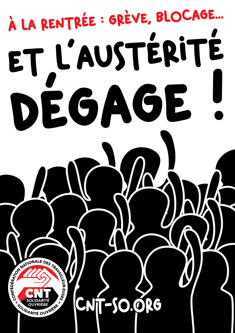 Contre le plan d’austérité de Bayrou : Riposte syndicale !