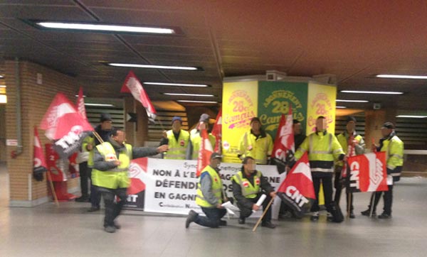 Nettoyage - Lyon : Grève massive des nettoyeurs du métro et du tramway : déjà des succès et TFN reprend les négociations.