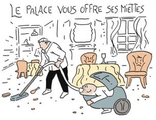 "Les mains dans le luxe" (CQFD Juin 2014)