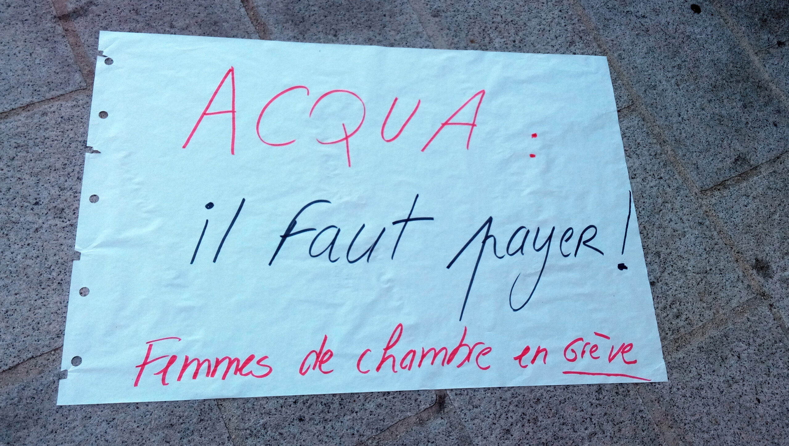 Hôtel Radisson Blu - Vieux-Port : le « mouvement des femmes de chambre » fait tache d'huile ! - Appel à soutien
