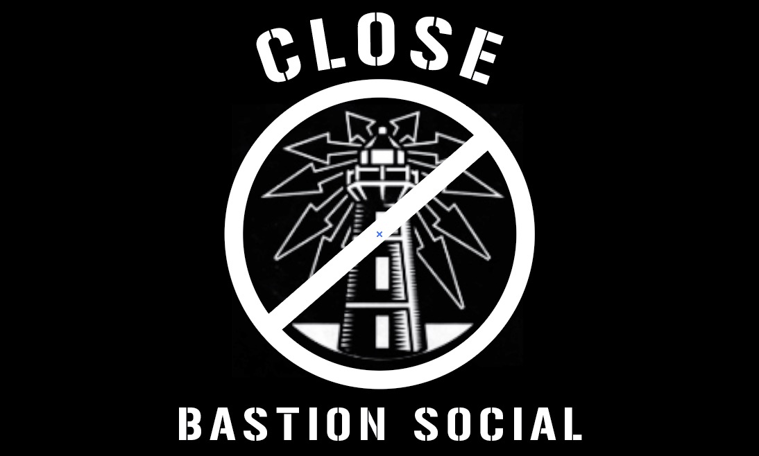 Manifestation contre l'ouverture du "Bastion social" à Marseille