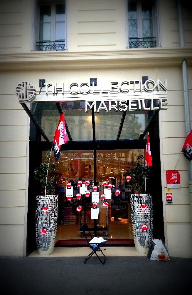 Grève au NH Collection : journée de soutien samedi 20 avril !
