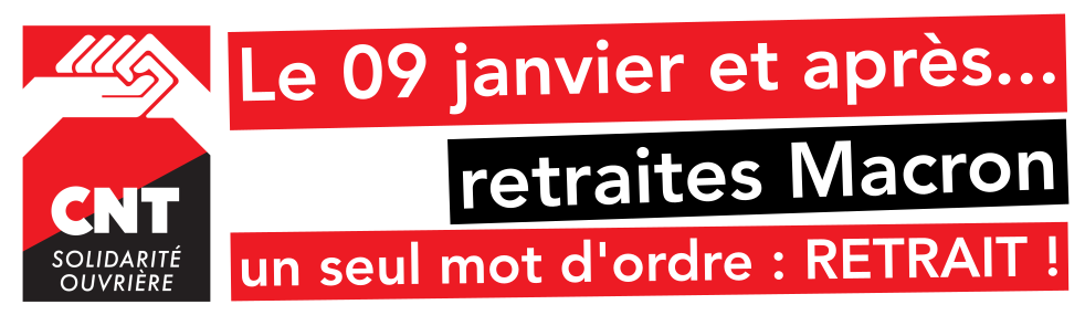 Retraites Macron... un seul mot d'ordre : RETRAIT !