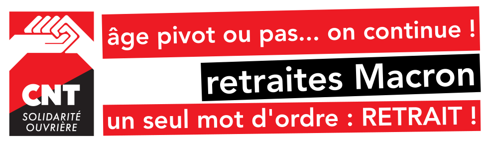 Avec ou sans âge pivot, la retraite à points on n'en veux pas : retrait du projet Macron/philippe !