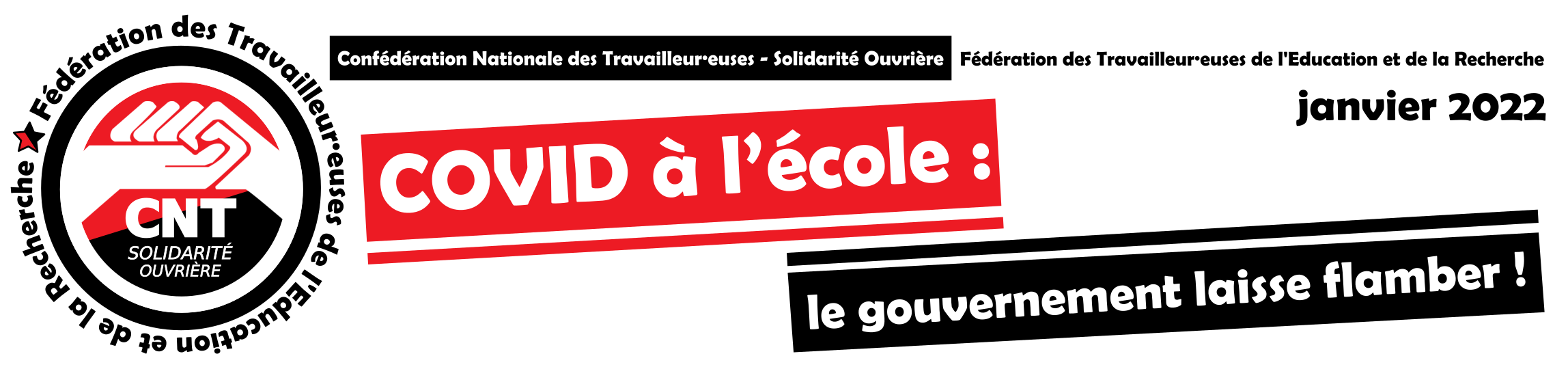 COVID à l’école : le gouvernement laisse flamber !