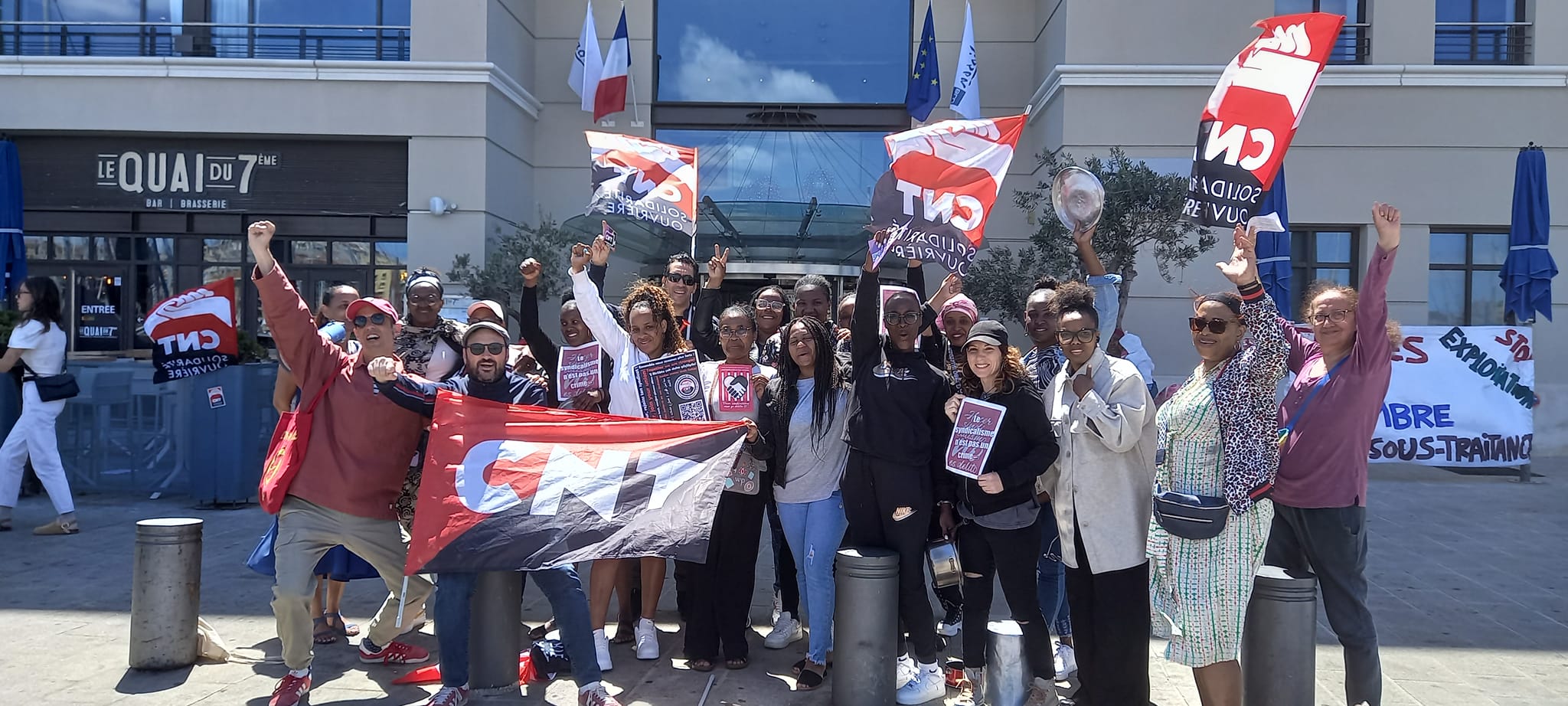 Mouvement de grève reconductible au Radisson Blu Vieux-port : les olympiades de la lutte ont commencé !