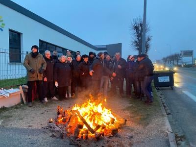 Grève des bus à Moulins