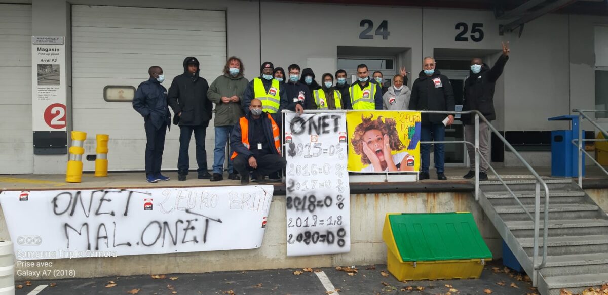 ONET condamné pour entrave au droit de grève sur le site SAFEN AEROLOG de Roissy