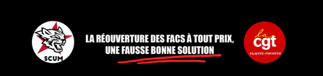 La réouverture des facs à tout prix, une fausse bonne solution !