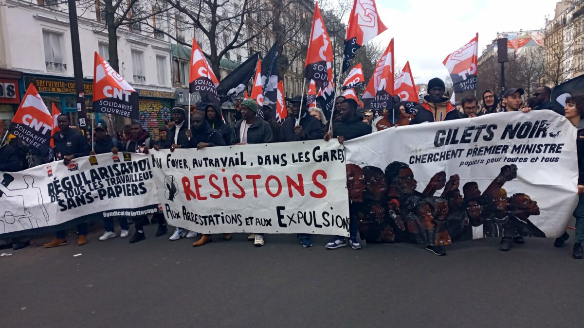 Contre l’exploitation : autodéfense immigrée ! Non à la loi Darmanin !